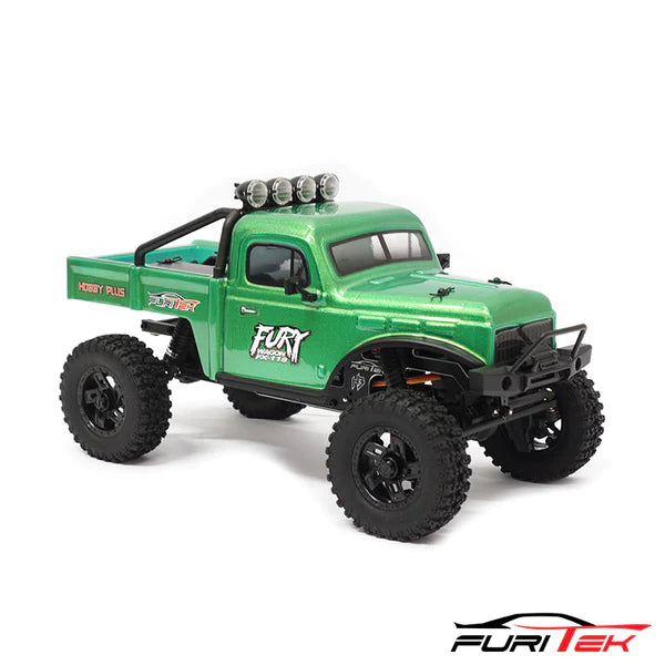 FURITEK FX118 FURY WAGON RTR BRUSHLESS 1/18 RC CRAWLER KIT (GREEN)