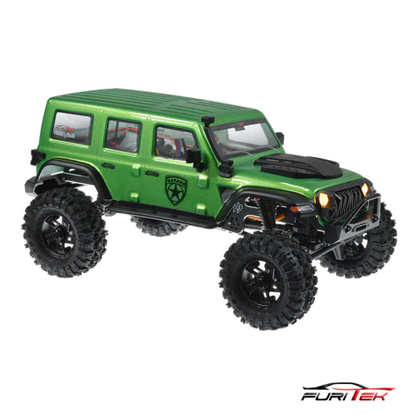 FURITEK FX118 KATANA RTR BRUSHLESS 1/18 RC CRAWLER KIT (GREEN)